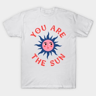 You Are The Sun pink T-Shirt